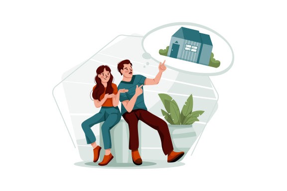M343_Real Estate Property Illustrations