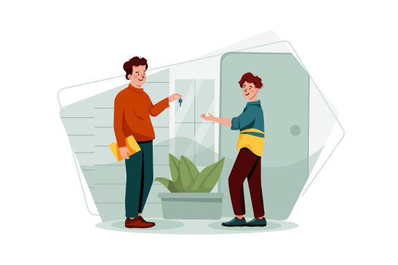 M343_Real Estate Property Illustrations