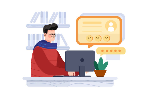 M338_Customer Review Illustration Pack