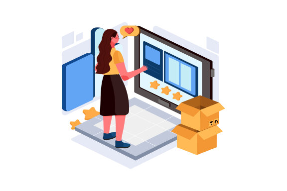 M338_Customer Review Illustration Pack