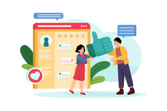M336_Customer Loyalty Illustration Pack