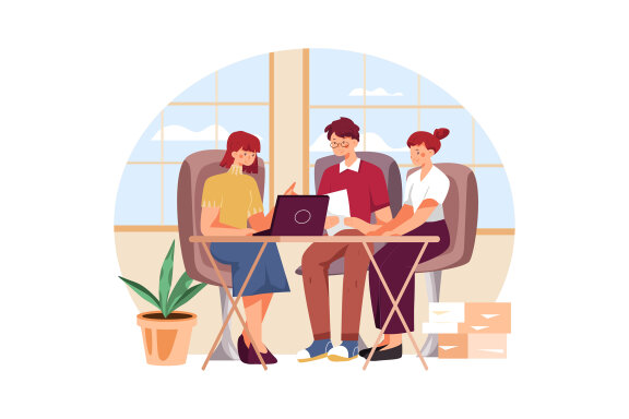 M329_ Business Activities Illustrations