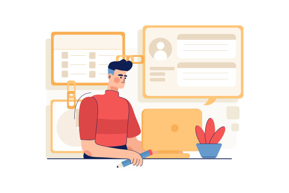 FREE M322_ Social Marketing Illustrations