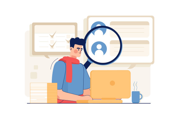 FREE M322_ Social Marketing Illustrations