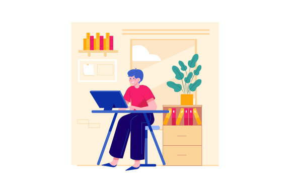 M320_ Business Work Illustrations