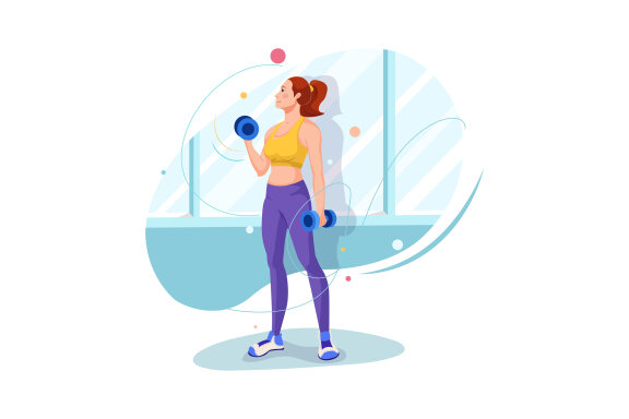 M319_Sports & Fitness Illustrations