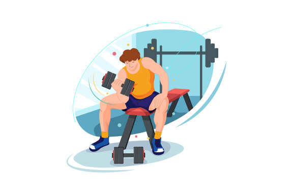 M319_Sports & Fitness Illustrations