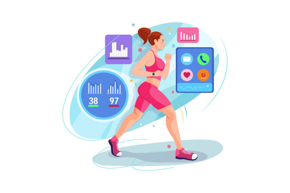 M319_Sports & Fitness Illustrations