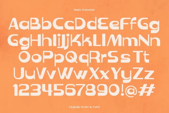 Federic Playfull | Playful Bold Display