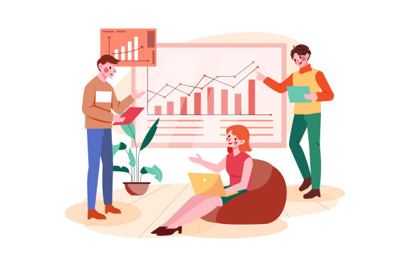 M308_ Marketing Team Illustrations