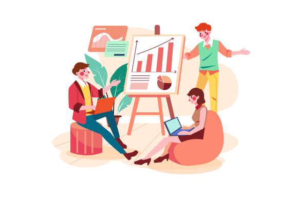 M308_ Marketing Team Illustrations