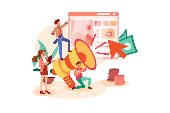 M308_ Marketing Team Illustrations
