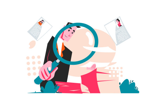 M298_Job Interview Illustrations