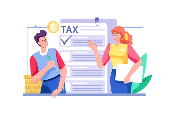 M297_ Taxes And Payment Illustrations