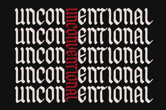 Dark Midaz | Blackletter Typeface