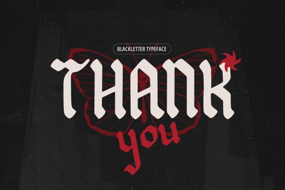 Dark Midaz | Blackletter Typeface