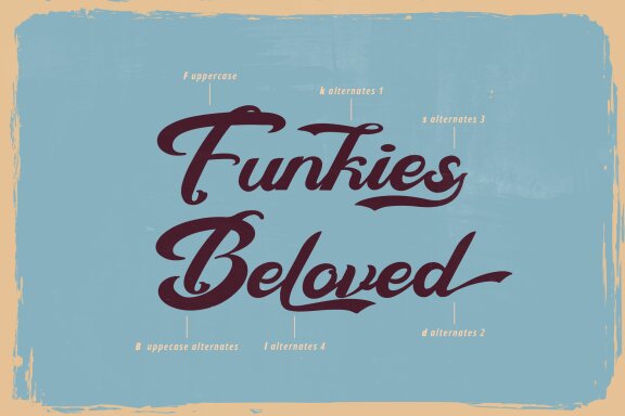 Berdy Danilla | Retro Script Font