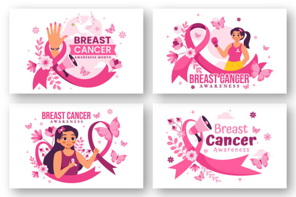11 Breast Cancer Awareness Illustration