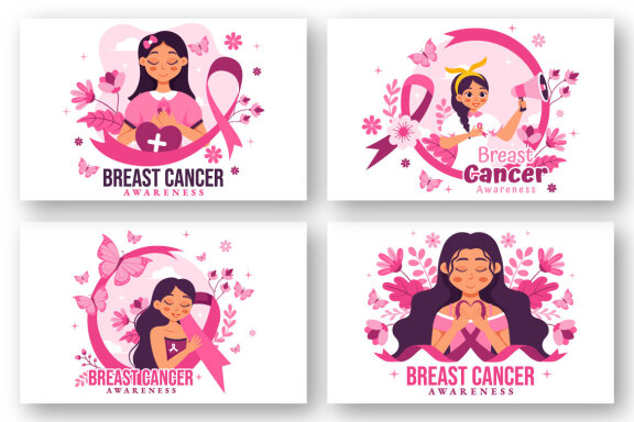 11 Breast Cancer Awareness Illustration