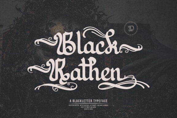 Black Rathen | Blackletter Typeface