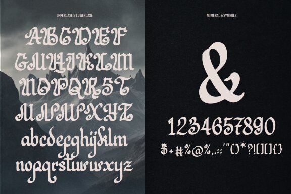 Black Rathen | Blackletter Typeface