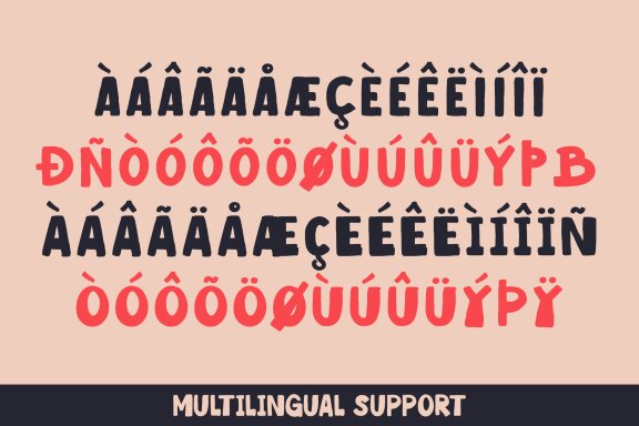 Hallo Boss | Playful Display Font