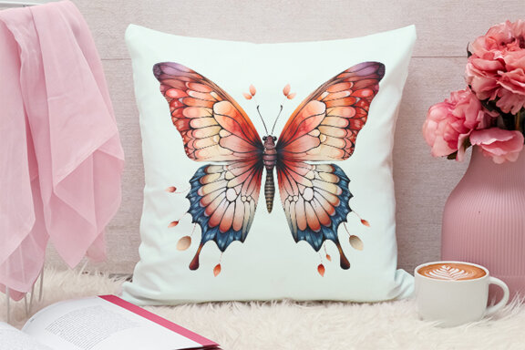 Watercolor Butterfly - FREE Sublimation PNG