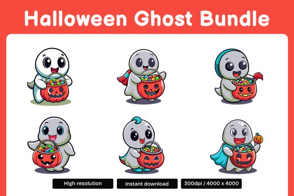 Halloween Ghost Bundle