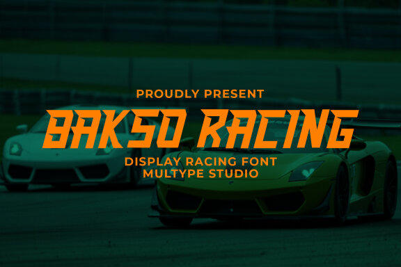Bakso Racing Font