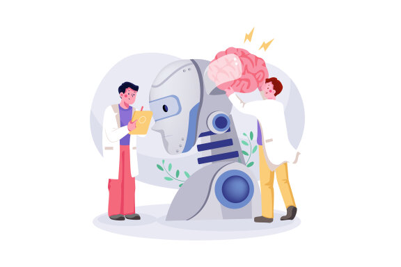 M293_ (AI) Artificial Intelligence Illustrations