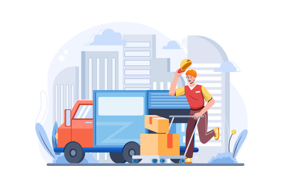 M282_Delivery Service Illustrations