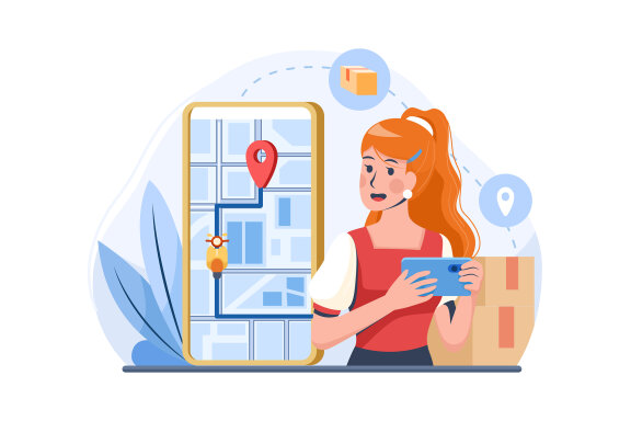 M282_Delivery Service Illustrations