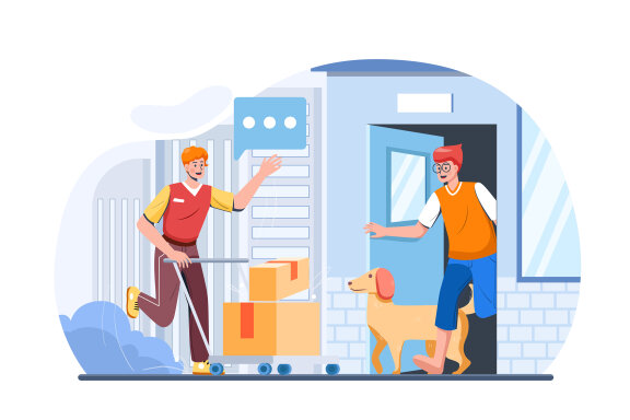 M282_Delivery Service Illustrations