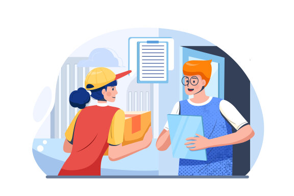 M282_Delivery Service Illustrations