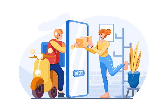 M282_Delivery Service Illustrations