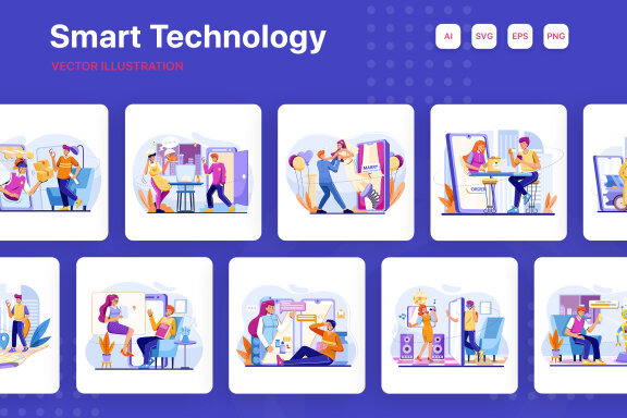 M274_Smart Technology Illustrations