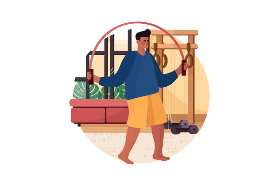 M270_At-Home Workouts Illustrations