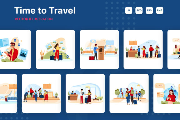 M261_Time to travel Illustrations