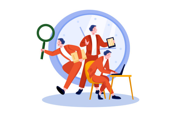 M258_ Multitasking Illustrations