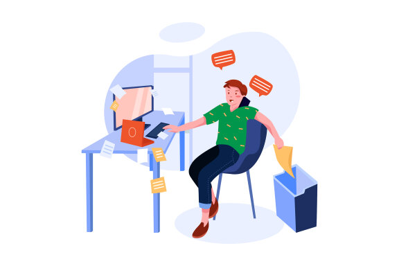 M258_ Multitasking Illustrations