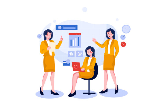 M258_ Multitasking Illustrations