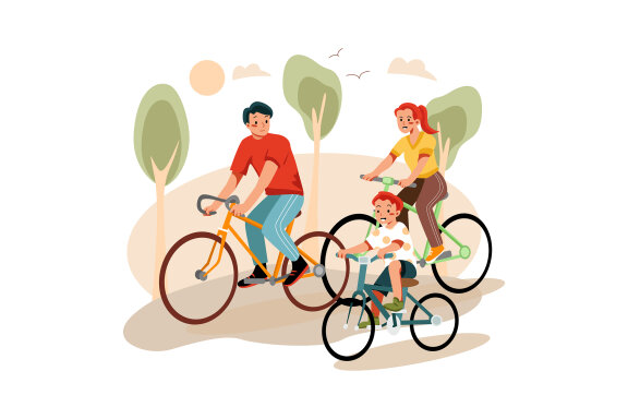 M245_Outdoor Activities Illustrations