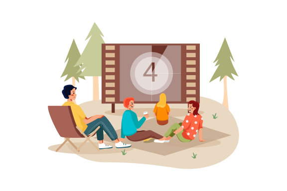 M245_Outdoor Activities Illustrations