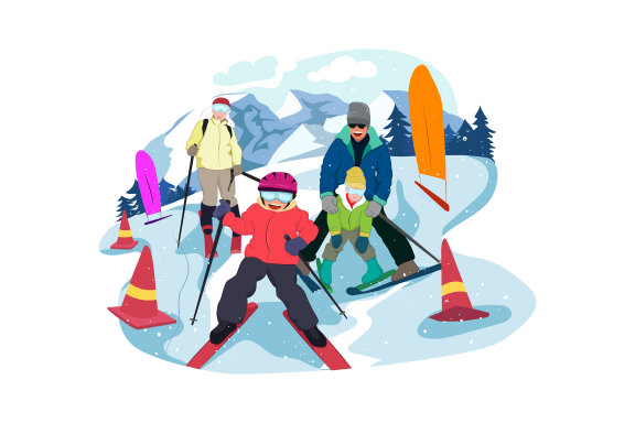 M231_ Outdoor Activities Illustrations