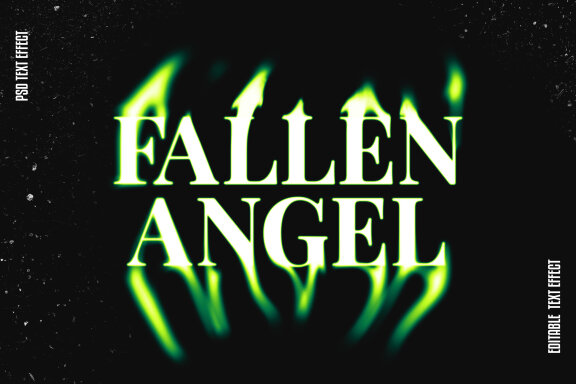 Melted Text Effect