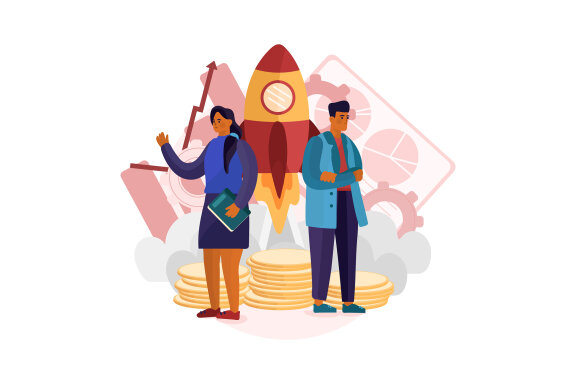 M225_ Business Startup Illustrations