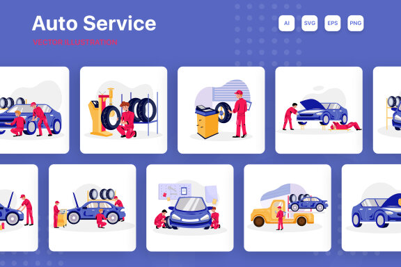 M221_Auto Service Illustrations