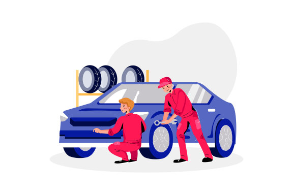 M221_Auto Service Illustrations