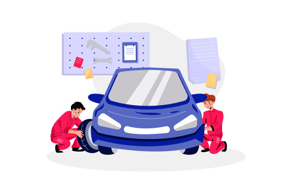 M221_Auto Service Illustrations