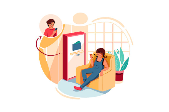 M214_Digital Wallet Illustrations